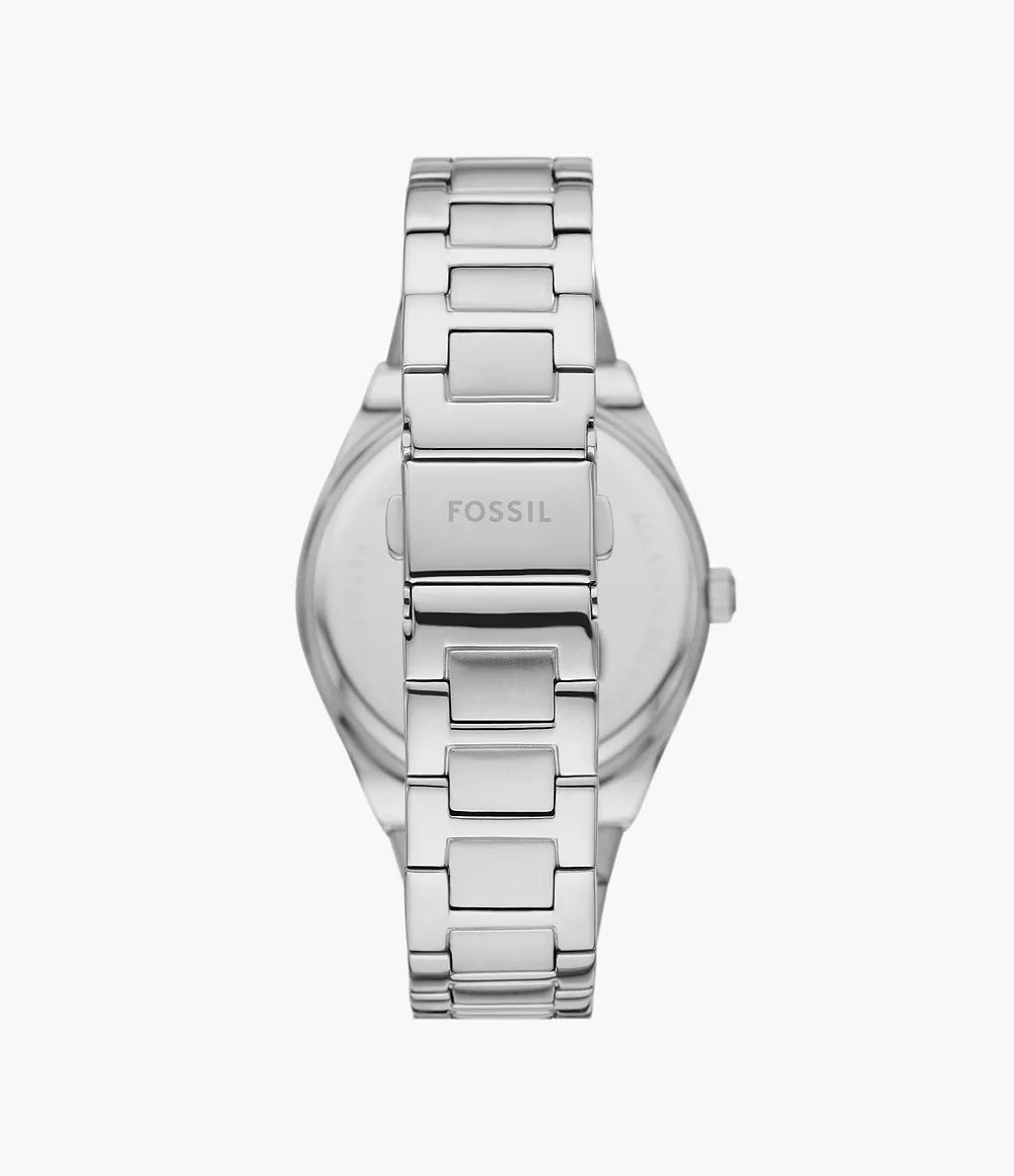 Fossil - Scarlette Three-Hand Date Stainless Steel Women's Watch