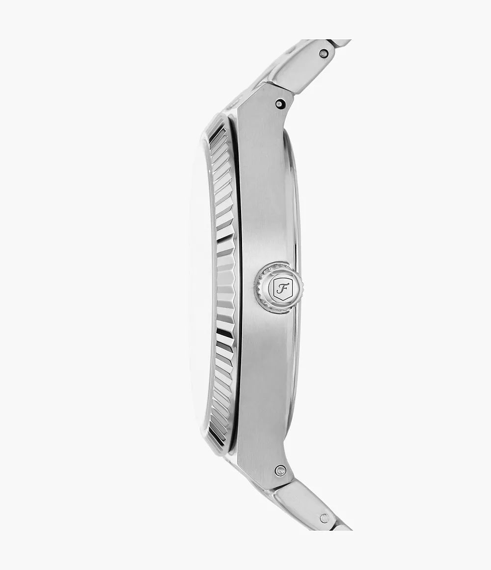 Fossil - Scarlette Three-Hand Date Stainless Steel Women's Watch