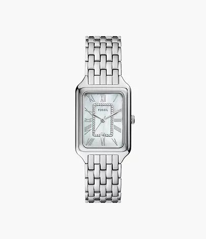 Fossil - Raquel Three-Hand Date Stainless Steel Watch