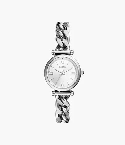 Fossil - Carlie Three-Hand Stainless Steel Watch