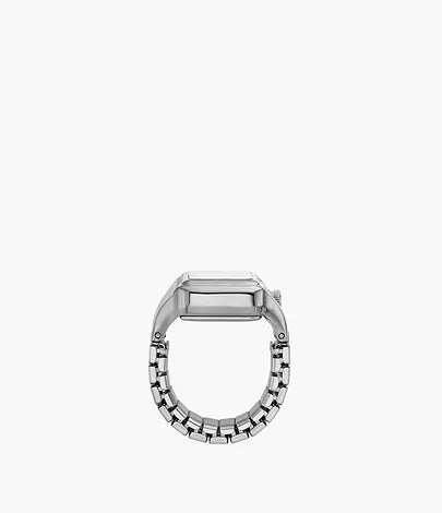 Fossil - Raquel Watch Ring Two-Hand Stainless Steel