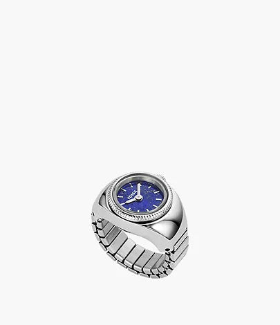 Fossil - Watch Ring Two-Hand Stainless Steel
