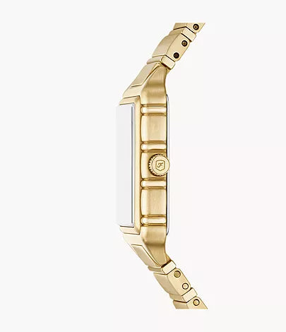 Fossil - Raquel Three-Hand Gold-Tone Stainless Steel Watch