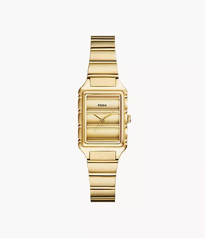 Fossil - Raquel Three-Hand Gold-Tone Stainless Steel Watch