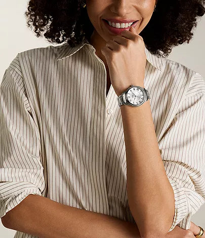 Fossil - Gilmore Three-Hand Date Stainless Steel Watch