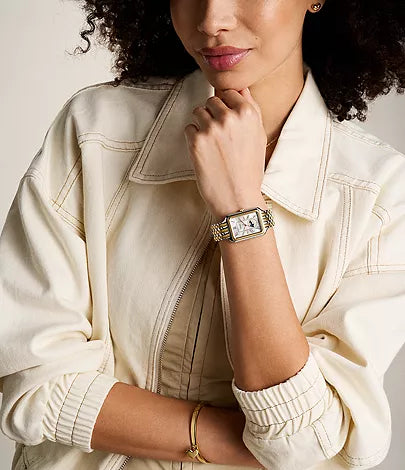 Fossil - Raquel Sun Moon Multifunction Two-Tone Stainless Steel Watch