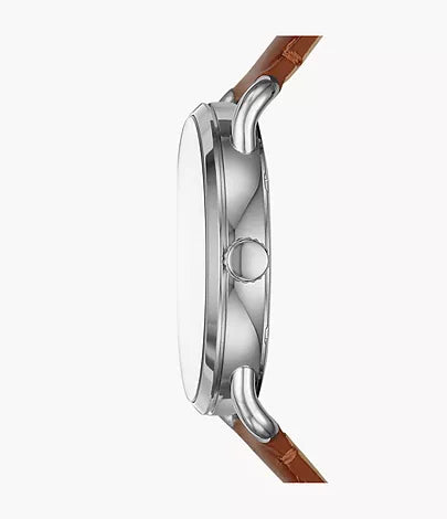 Fossil - Copeland 42mm Three-Hand Luggage Leather Watch