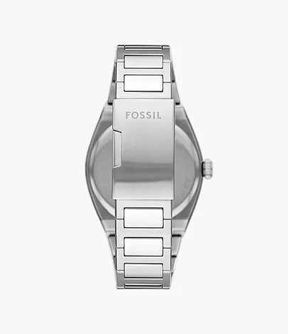 Fossil - Everett Three-Hand Date Stainless Steel Watch