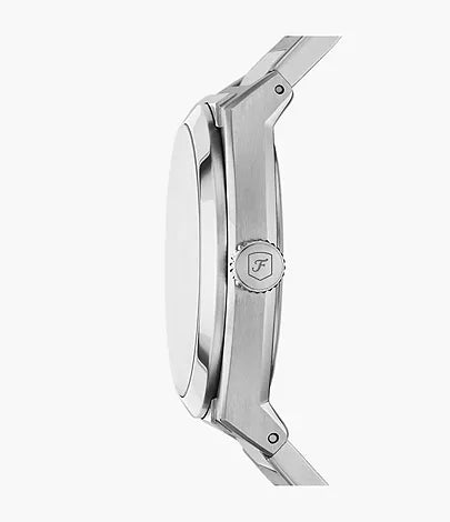 Fossil - Everett Three-Hand Date Stainless Steel Watch