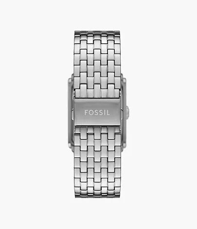 Fossil - Carraway Three-Hand Stainless Steel Watch