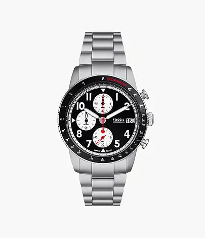 Fossil - Sport Tourer Chronograph Stainless Steel Watch