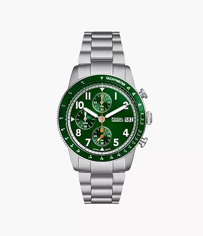 Fossil - Sport Tourer Chronograph Stainless Steel Watch