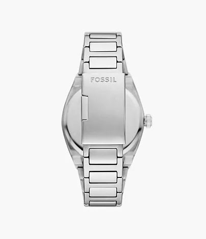 Fossil - Everett Three-Hand Date Stainless Steel Watch