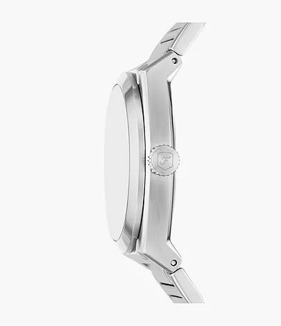 Fossil - Everett Three-Hand Date Stainless Steel Watch