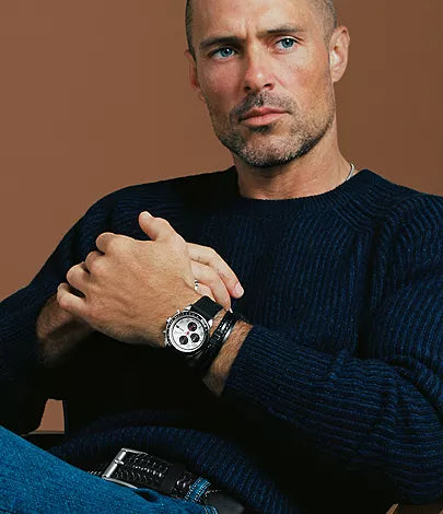 Fossil - Sport Tourer Chronograph Black Silicone Watch