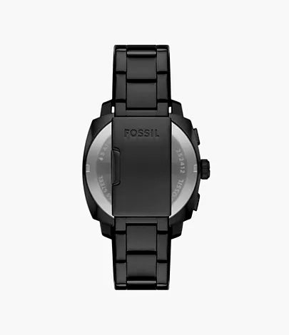 Fossil - Machine Chronograph Black Stainless Steel Watch