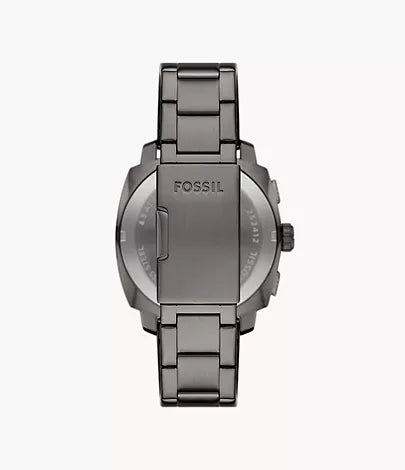Fossil - Machine Chronograph Smoke Stainless Steel Watch