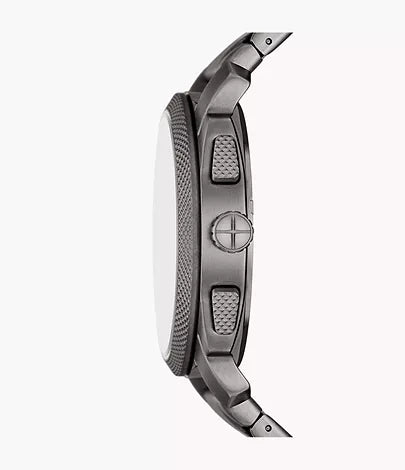 Fossil - Machine Chronograph Smoke Stainless Steel Watch