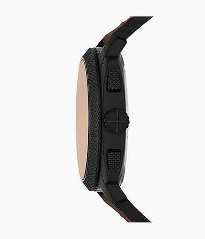 Fossil - Machine Chronograph Brown Leather Watch