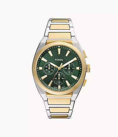 Fossil - Everett Chronograph Two-Tone Stainless Steel Watch