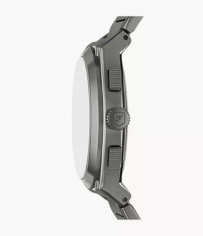 Fossil - Everett Chronograph Smoke Stainless Steel Watch