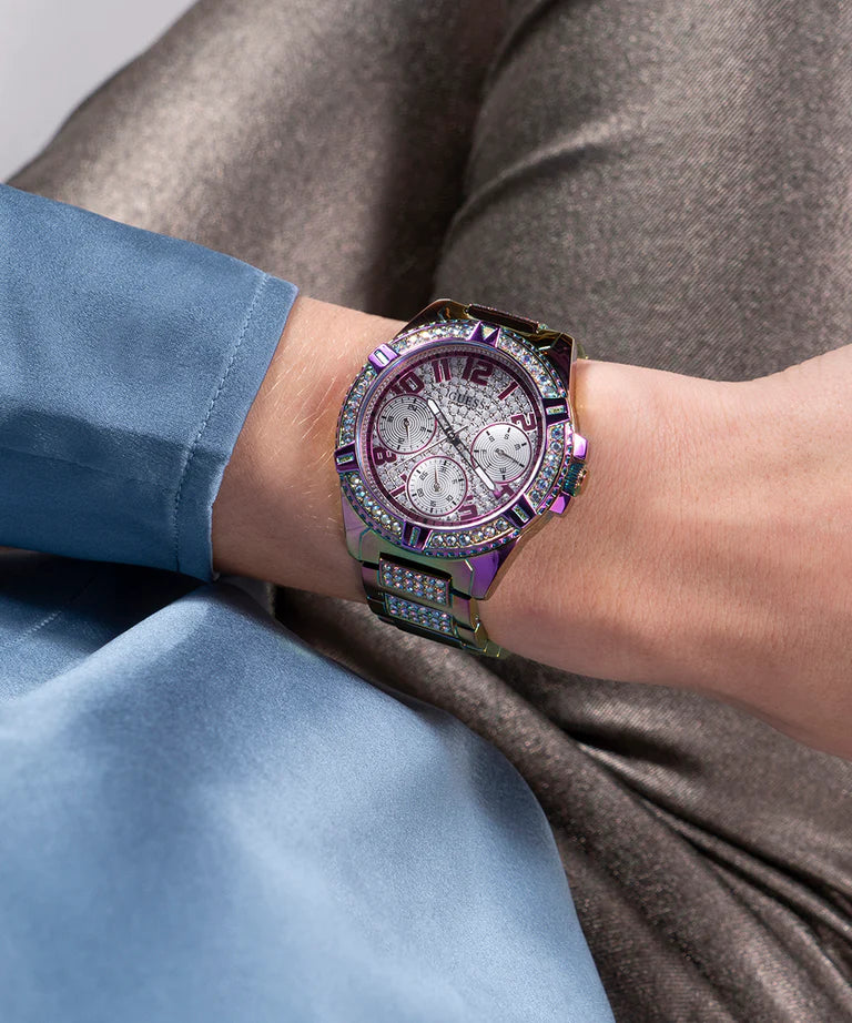 Guess - Ladies Iridescent Multi-function Watch