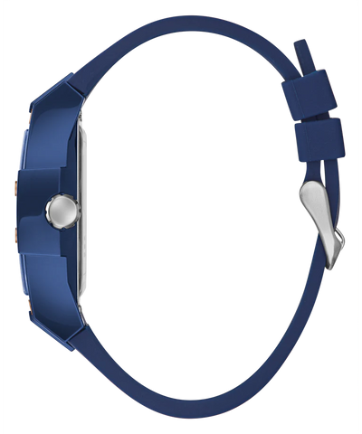 Guess - Mens Blue Multi-function Watch