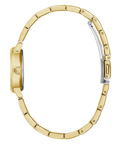 Guess - Ladies Gold Tone Analog Watch - Gold