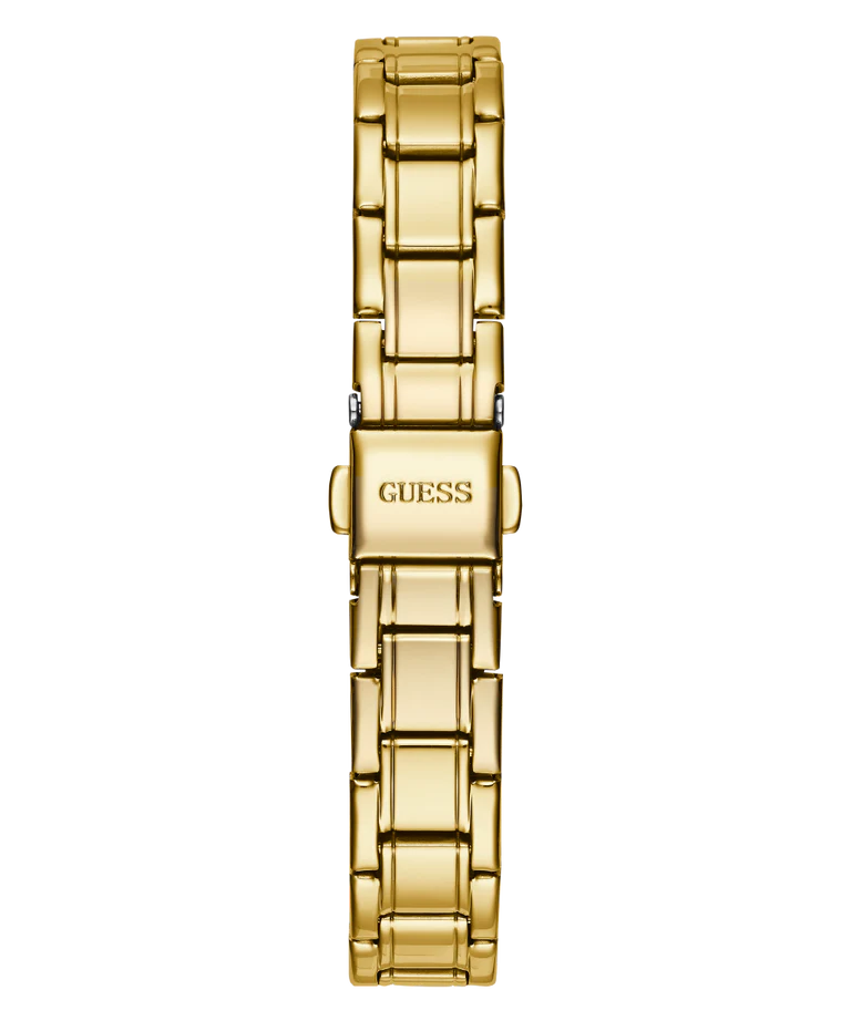 Guess - Ladies Gold Tone Analog Watch - Gold
