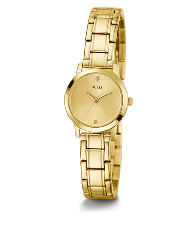 Guess - Ladies Gold Tone Analog Watch - Gold