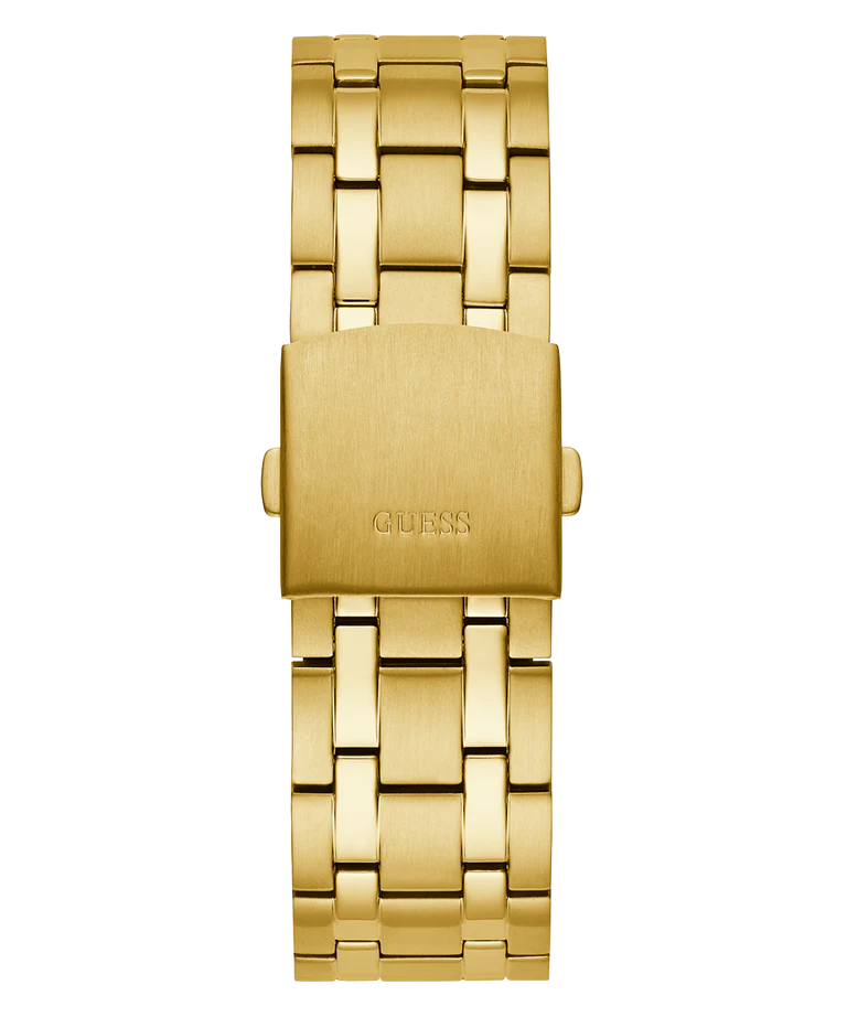Guess - Mens Gold Tone Multi-function Watch - Gold