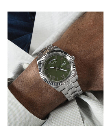 Guess - Guess Mens Watch – GW0265G10 - Silver & Black