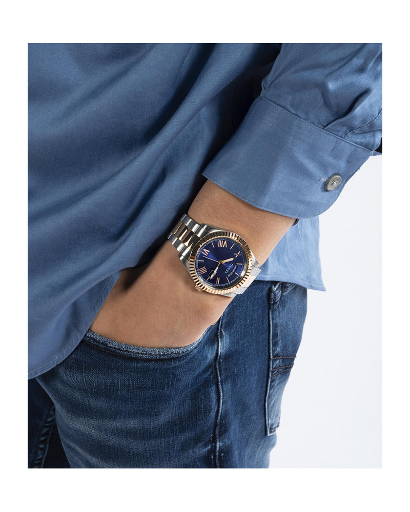 Guess Mens Watch – GW0265G12 - Gold & Silver