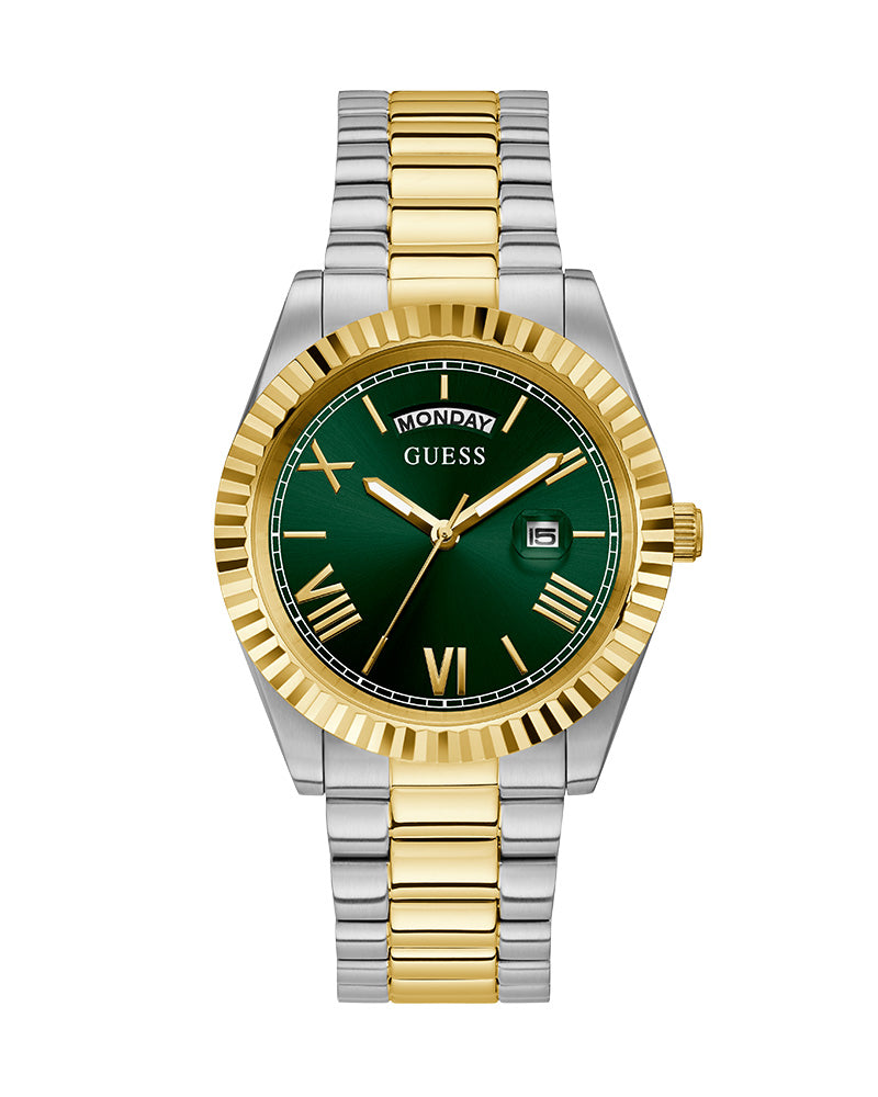 Guess Mens Watch – GW0265G8 - Two-Tone Stainless Steel Bracelet Watch