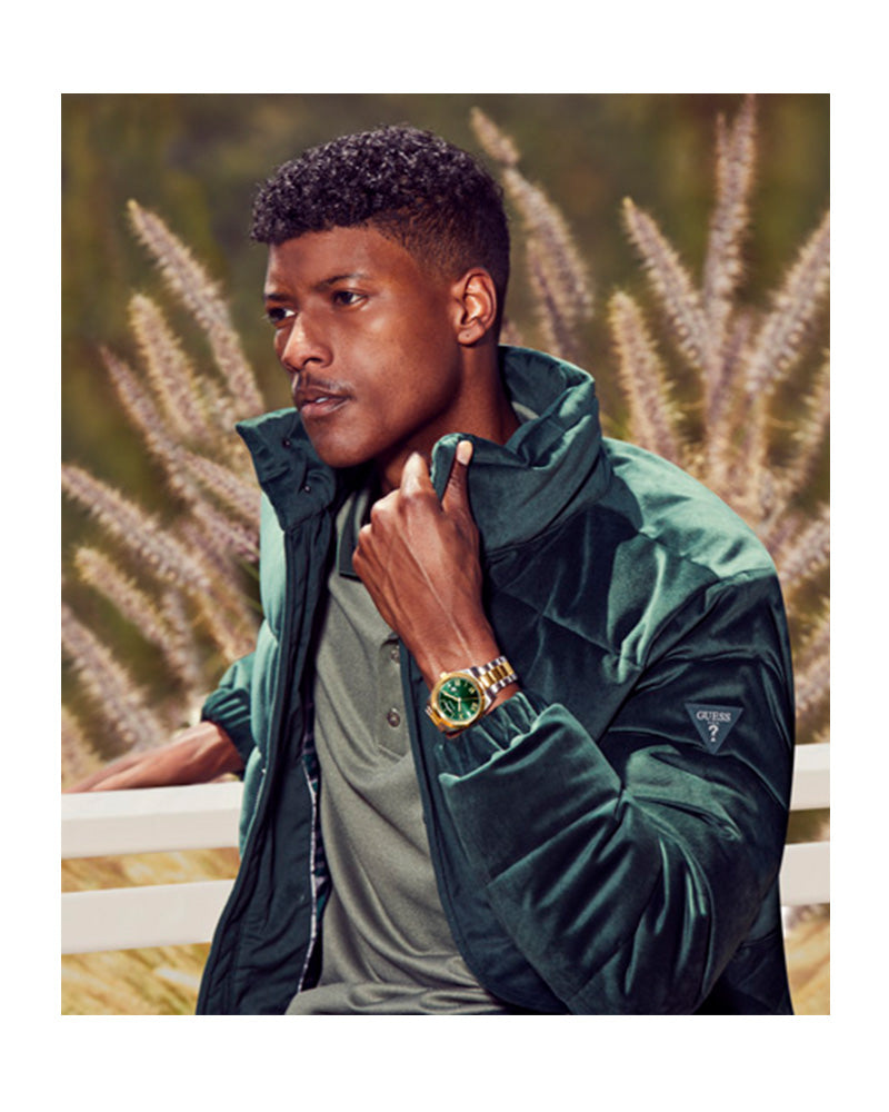 Guess Mens Watch – GW0265G8 - Two-Tone Stainless Steel Bracelet Watch