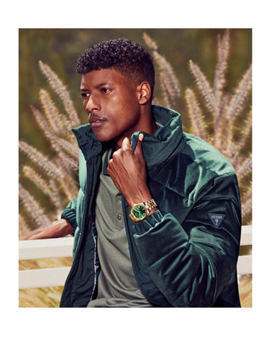 Guess Mens Watch – GW0265G8 - Two-Tone Stainless Steel Bracelet Watch