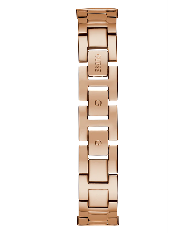 Guess - Ladies Rose Gold Tone Analog Watch - Gold
