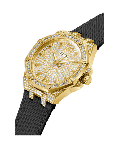 Guess Womens Watch – GW0408L2 - Black & Gold