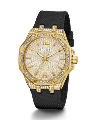 Guess Womens Watch – GW0408L2 - Black & Gold
