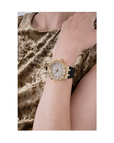 Guess Womens Watch – GW0408L2 - Black & Gold