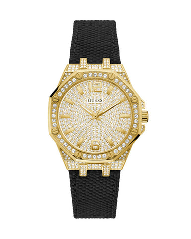 Guess Womens Watch – GW0408L2 - Black & Gold