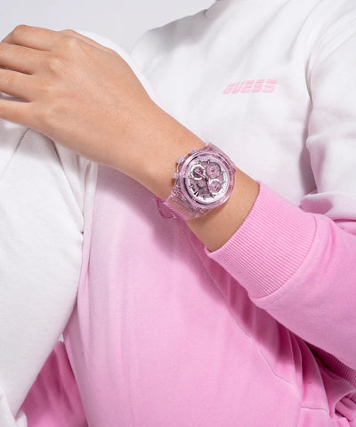 Guess - Eco Friendly Bio Pink Women's Watch