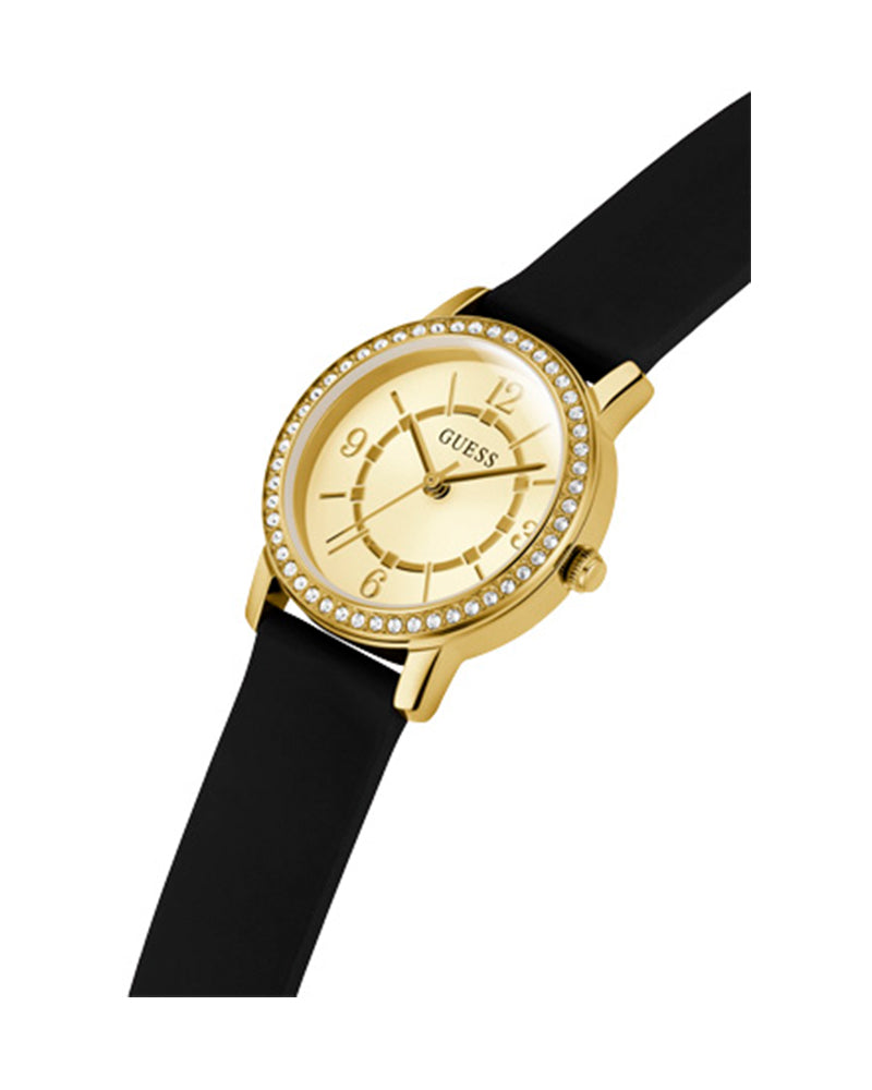 Guess Womens Watch – GW0469L3 - Black Silicone Watch