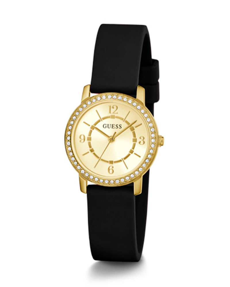 Guess Womens Watch – GW0469L3 - Black Silicone Watch