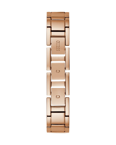 Guess Womens Watch – GW0476L3 - Crystals Rose Gold Dial Rose Gold Crystals Stainless Steel Bracelet Watch