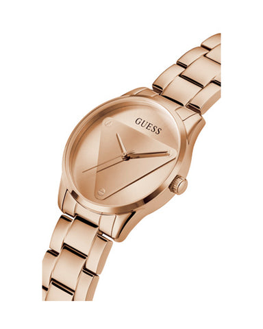 Guess Womens Watch – GW0485L2 - Rose Gold Dial Rose Gold Stainless Steel Bracelet Watch