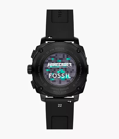 Fossil - Minecraft x Fossil Limited-Edition Deepslate Chronograph Watch