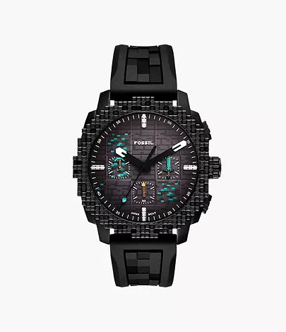 Fossil - Minecraft x Fossil Limited-Edition Deepslate Chronograph Watch