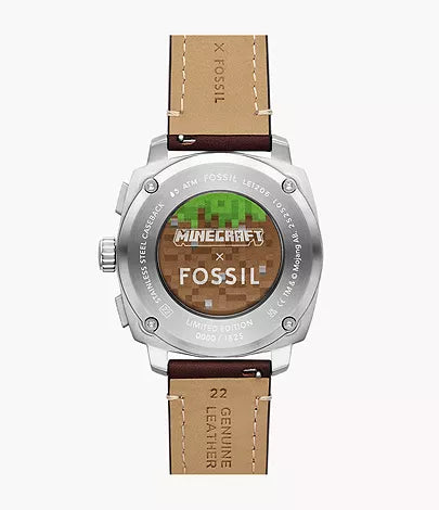 Fossil - Minecraft x Fossil Limited-Edition Grass Block Chronograph Watch