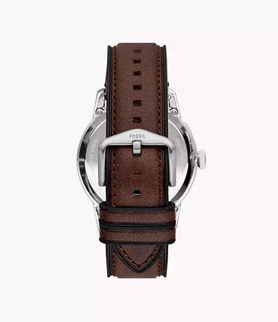 Fossil - Townsman Automatic Leather Watch Brown